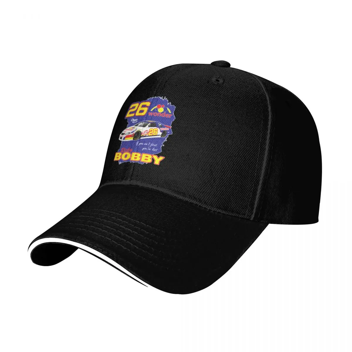Ricky Bobby If you ain_t first you_re last Baseball Cap Summer Beach Travel Streetwear Hip Hop Trendy Vintage Retro Embroidered