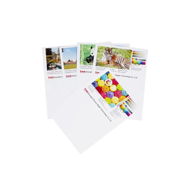 JOJO Hot Selling Waterproof A4 Size 140g Double-side Glossy Photo Paper