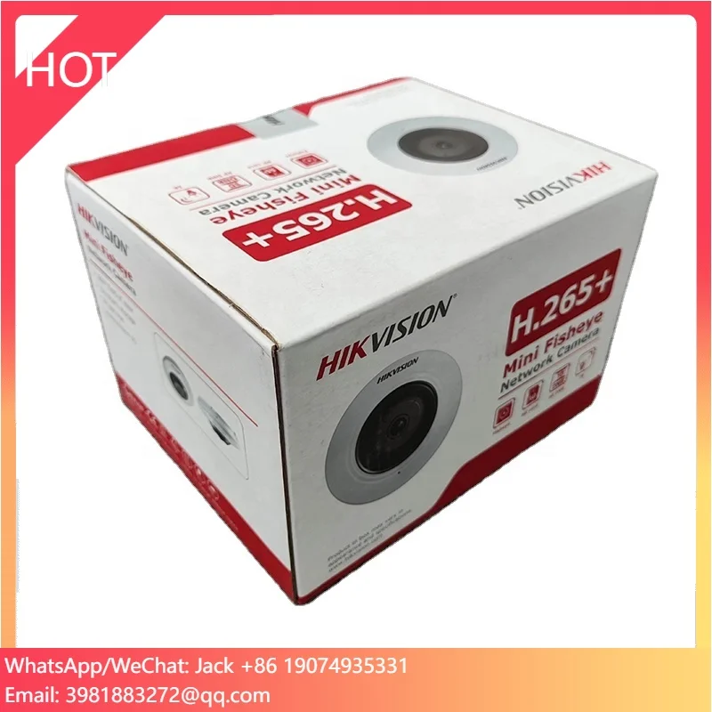 

Original Hik DS-2CD2955FWD-I 5 MP Fisheye Fixed Dome Network Camera High Quality Imaging With 5 MP Resolution