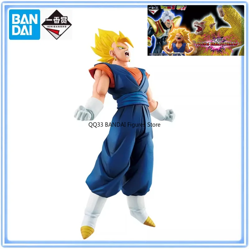 Bandai Origianl Ichiban Kuji Dragon Ball VS Omnibus Ultimate Super Vegetto Figure C Action Figure Model Collectible Toy