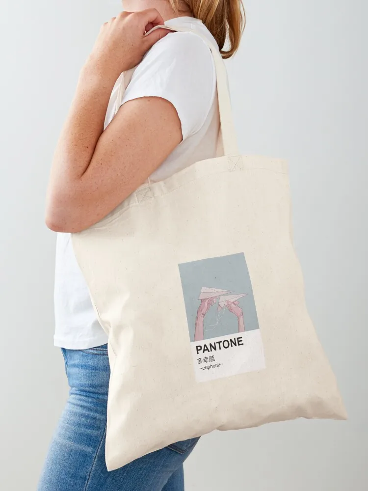 

PANTONE aesthetic paper airplanes Tote Bag Eco bag personalized tote bag canvas tote Beach