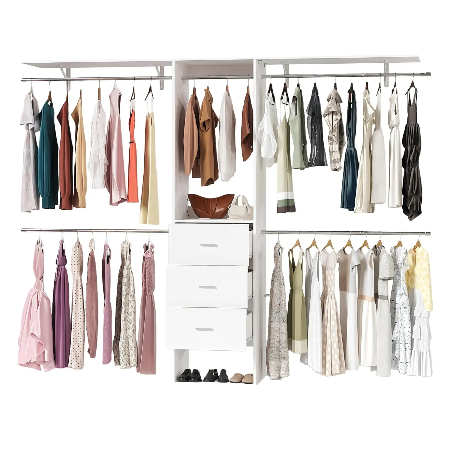 8FT Closet System 9…