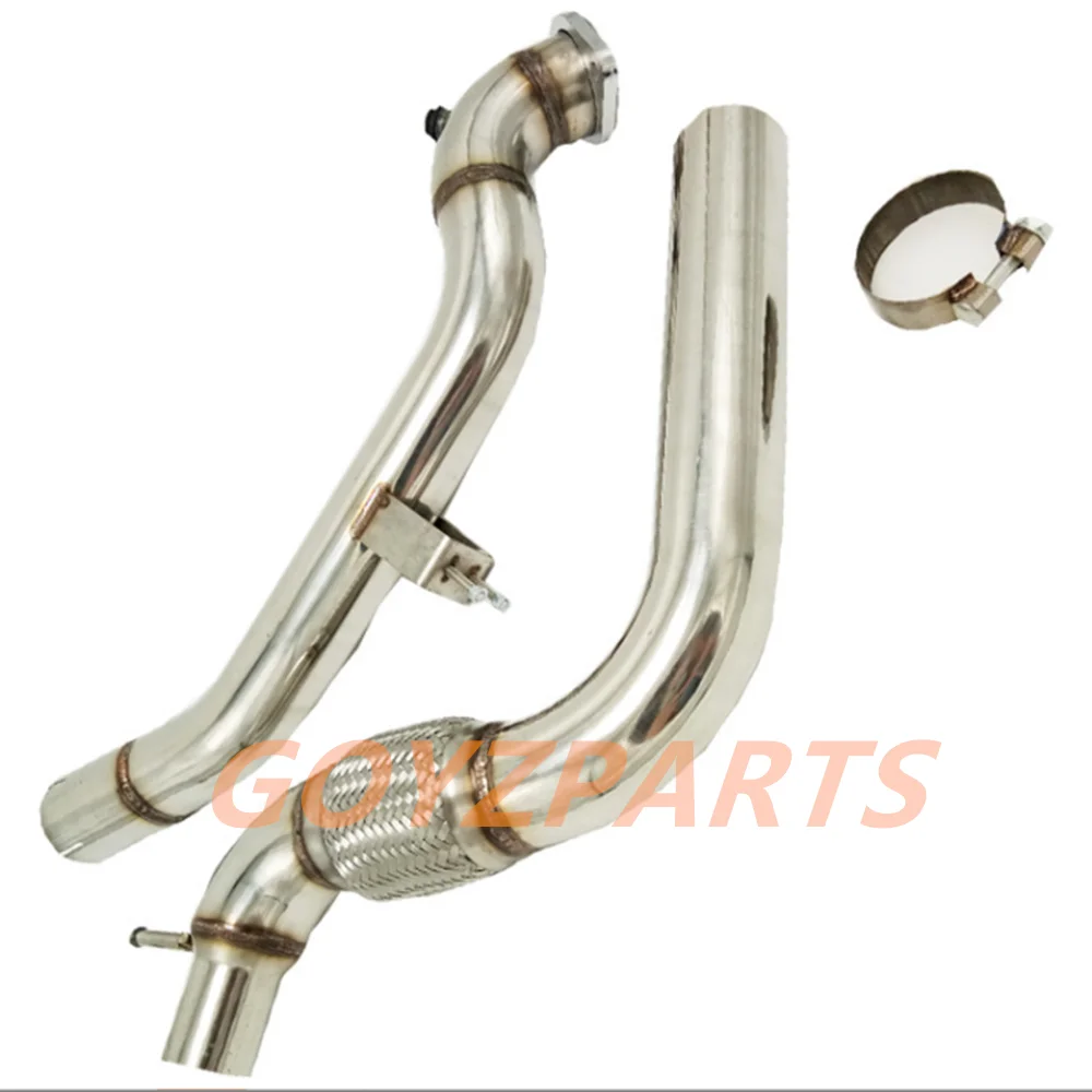 Automobile Exhaust Pipe Modification For 2015-2016 Ford Mustang EcoBoost Coupe 2-Door 2.3L 2300CC 140Cu. In. l4 GAS DOHC