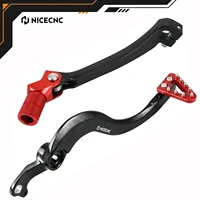NICECNC para Honda CRF250R CRF450R CRF450RX 2018-2023 CRF250RX 2019-2023 palanca de Pedal de freno ajustable forjado palanca de cambio de marchas