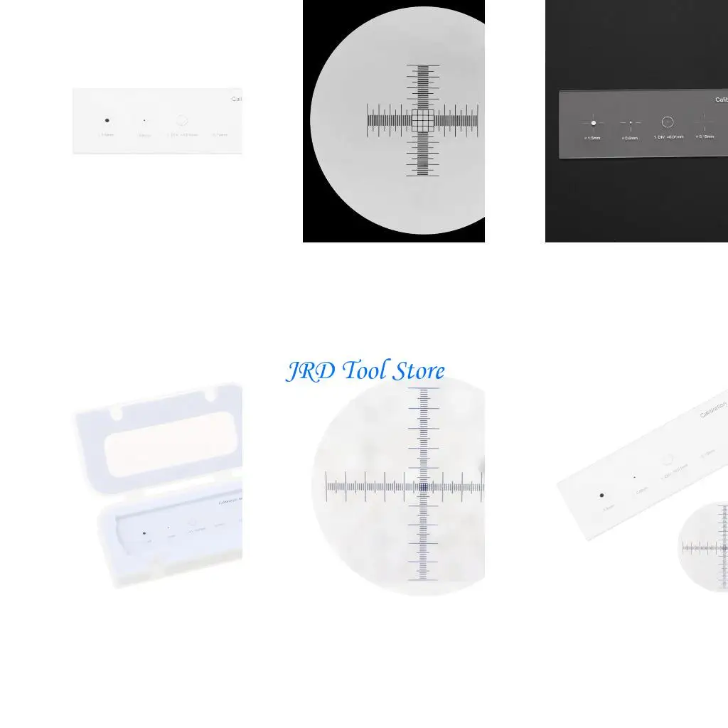 A2UD Electronic Eyepiece Microscope Camera Calibration Slide 0.01mm Microscope Slides