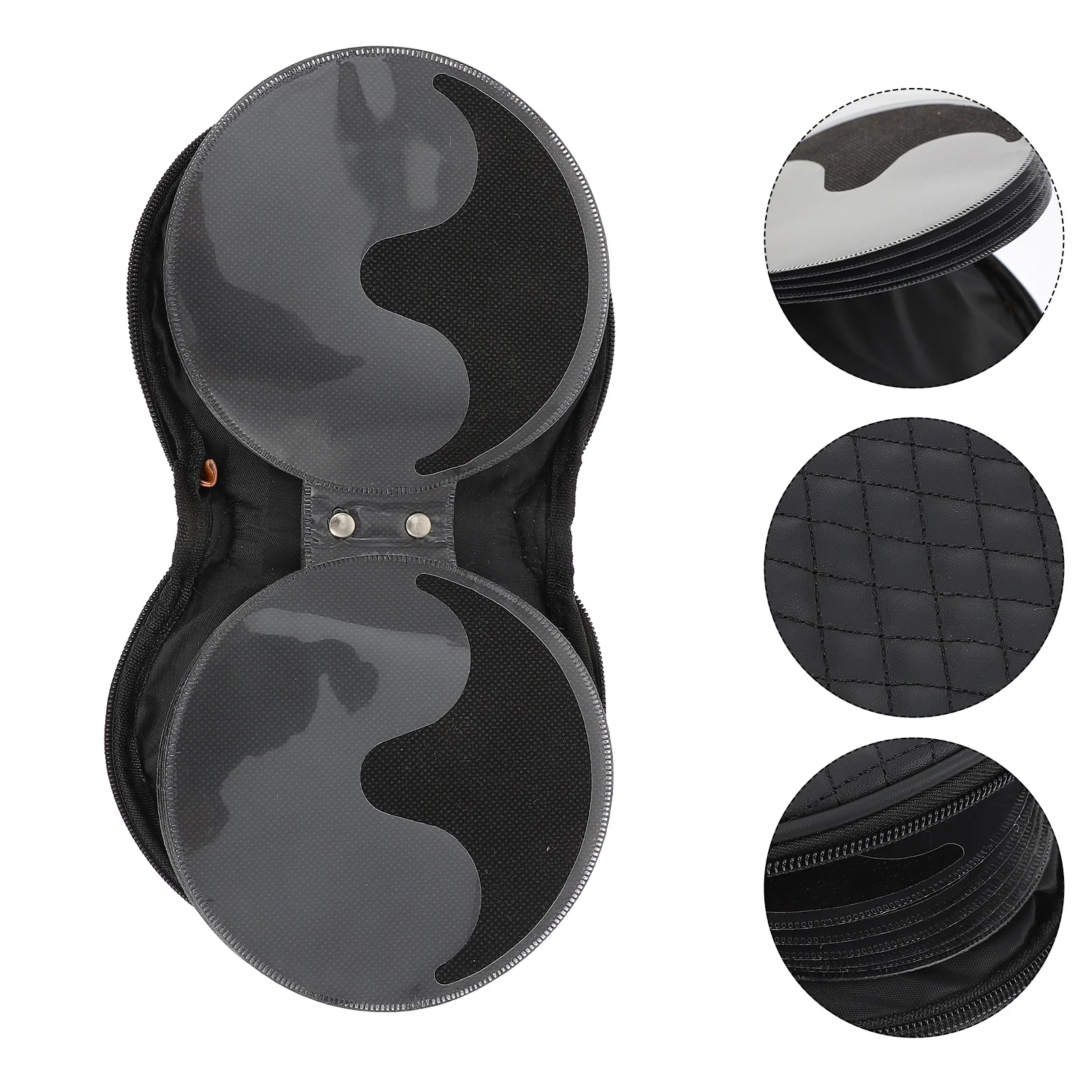 

1Pcs Cd Storage Case Premium Craftsmanship Light Weight Convenient Handle Protect and Organize Multiple Discs in Car Home