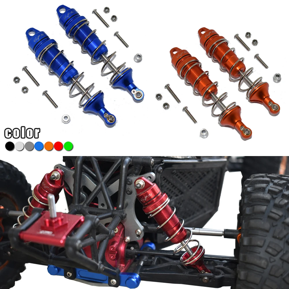 GPM LOSI 1/10 Lasernut U4 Tenacity DB TT Pro RC Car Upgrade Parts Accessories Metal Aluminum 101MM Rear Shock Absorber LOS23301