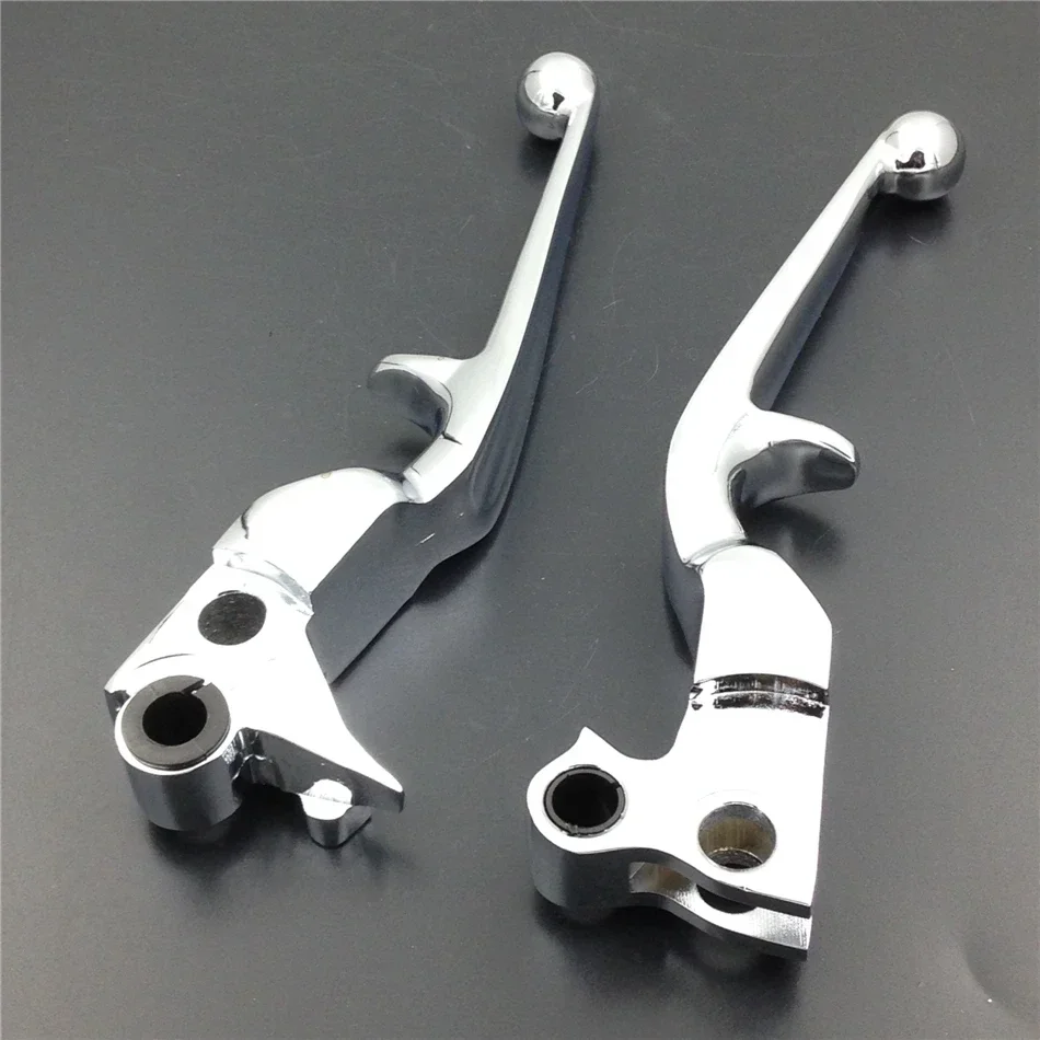 Motorcycle Accessories Brake Clutch Lever For Harley Davidson XL Sportster 883 1200 Softail CHROMED