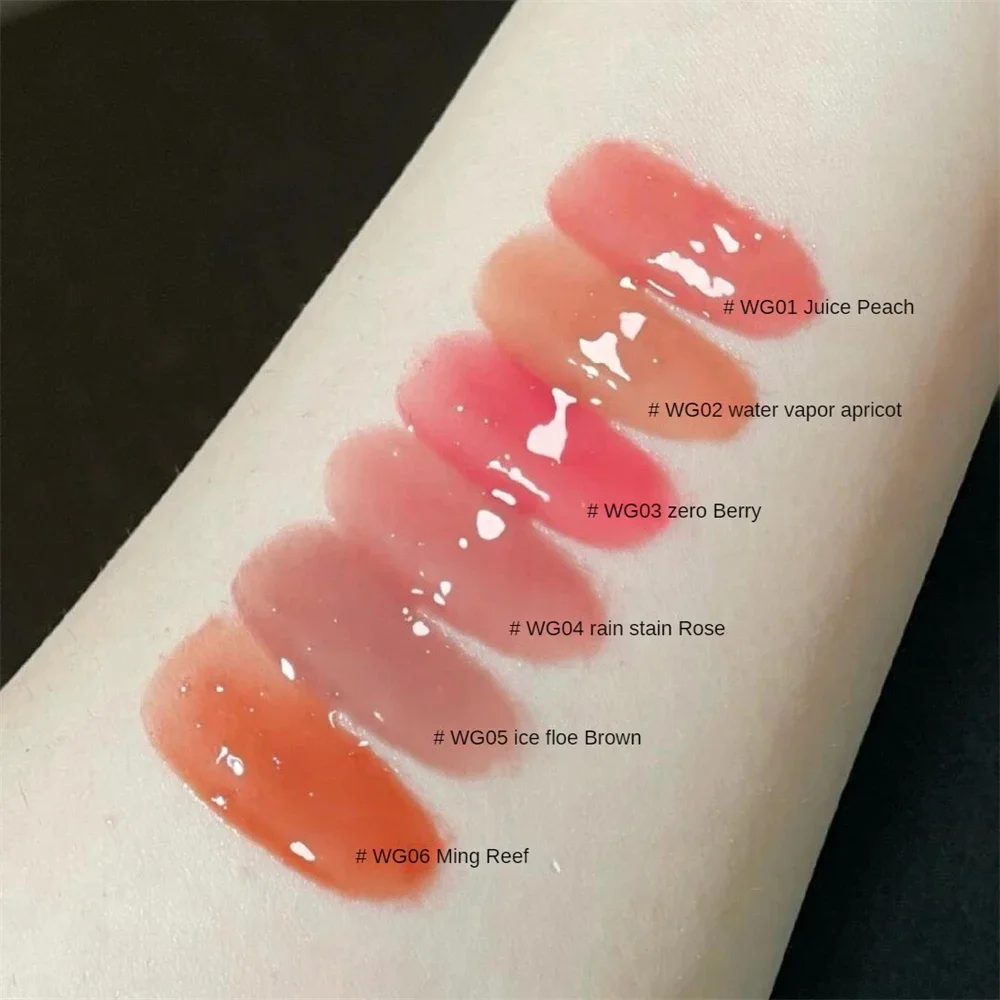 Heallor Spiegel Water Lip Glazuur Hoge Lippen Gloss Hydraterende Langdurige Anti-Stick Cup Vloeibare Lippenstift Sexy Rode Lippen Make-Up Cosm