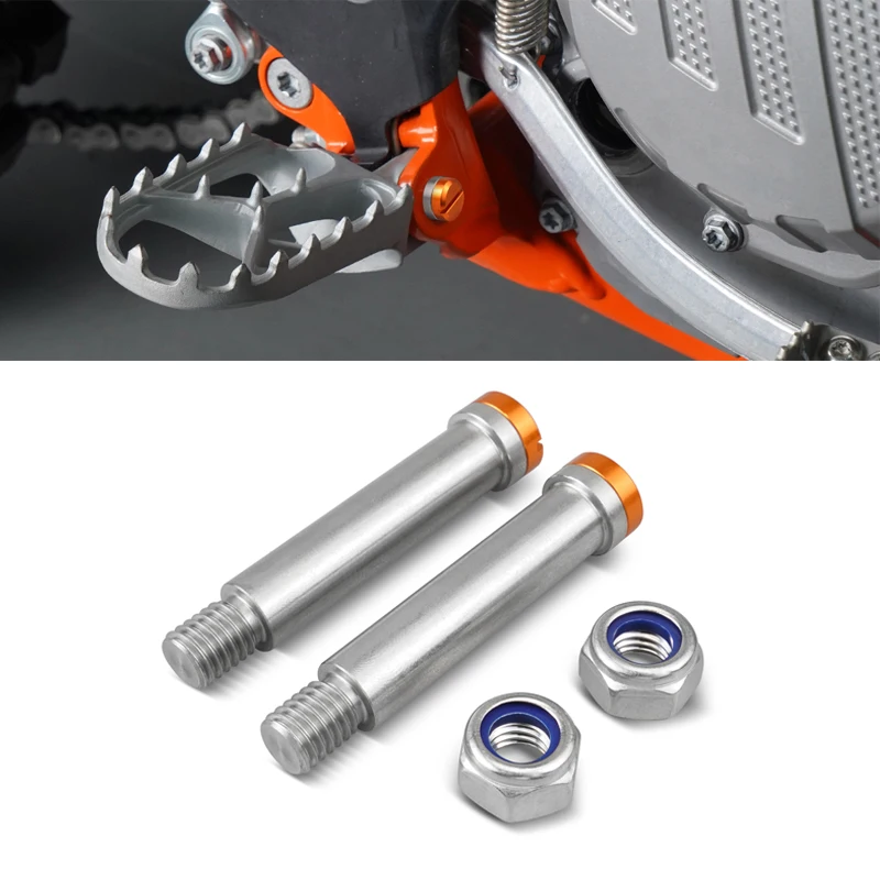 

NICECNC For KTM 2004-2022 EXC 300 EXC 250 EXCF 350 EXC 450 SX 125 SXF 250 SXF 450 XC XCW Foot Pegs Footrest Pins 690 Enduro R