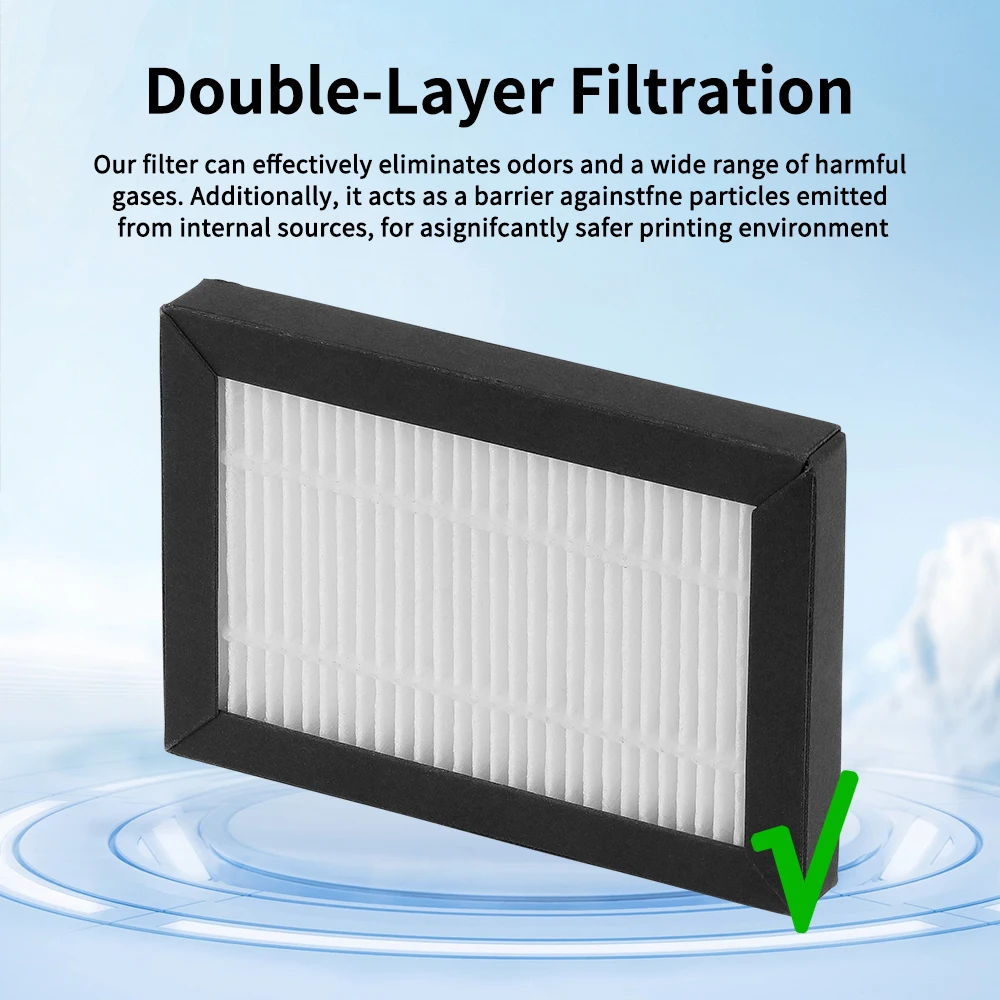 Luftfilter für Flashforge Creator 5 Pro G4+ HEPA 13-Schicht Hochleistungs-Aktivkohle-Kombination Ultra für C5 3D-Drucker-Teile – Detail 10