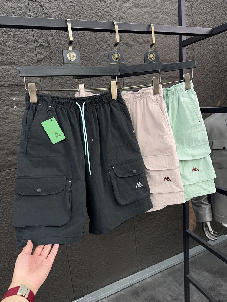 

Свободные рабочие брюки Svip Bomber, мужские летние дышащие брюки-карго с несколькими карманами, повседневные удобные городские брюки-карго