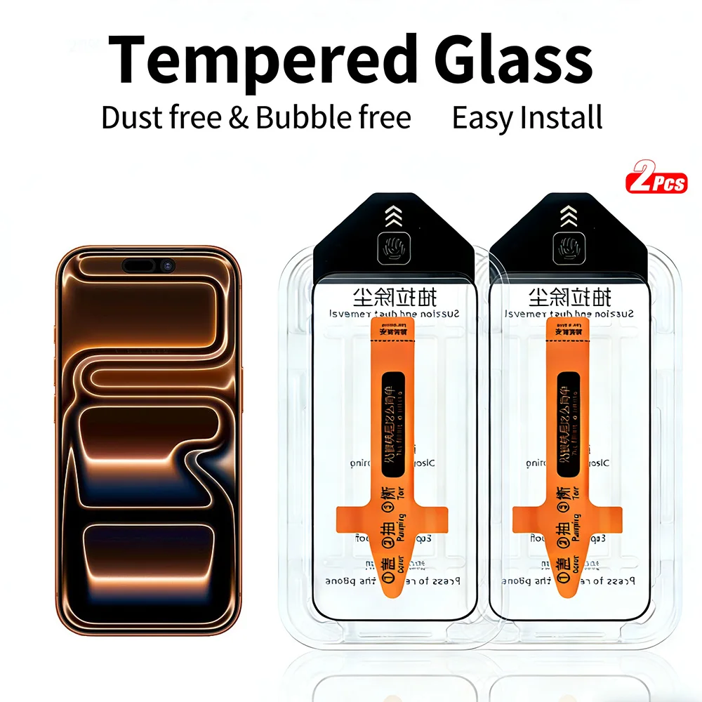 2Pcs Tempered Glass… - image