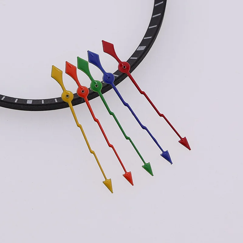 

13MM Colorful Lightning Hands Datejust Seconds Watches Needles for NH35 4R35 NH36 4R36 Movement Modify Watch Repair Parts