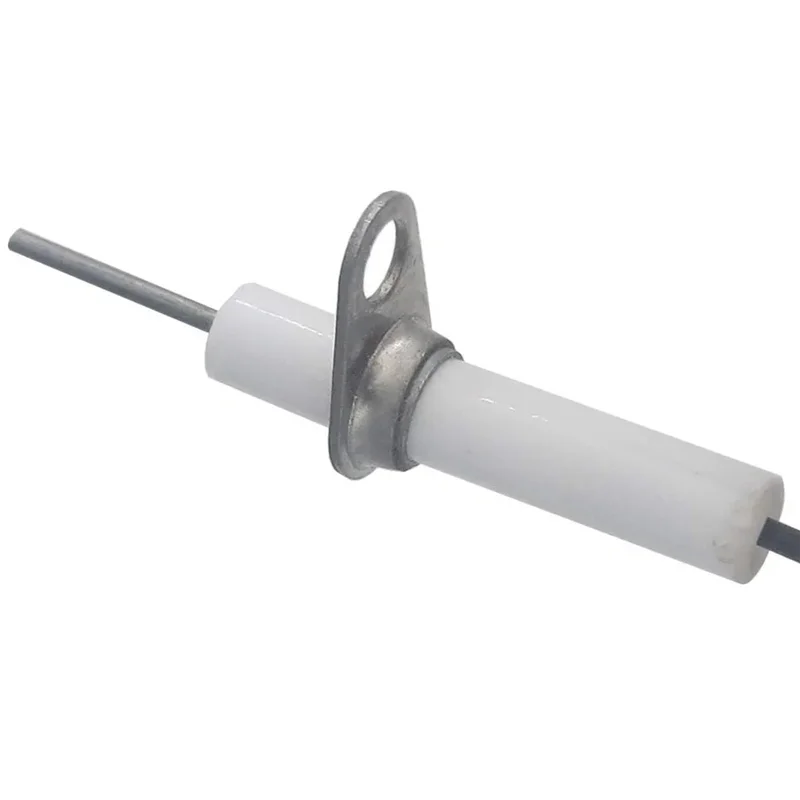 2Pc 38Inch Ignitor Wire & Ceramic Electrode Assembly,Ignition Electrode Can DIY Bending for Gas Ceramic Plug Ignition