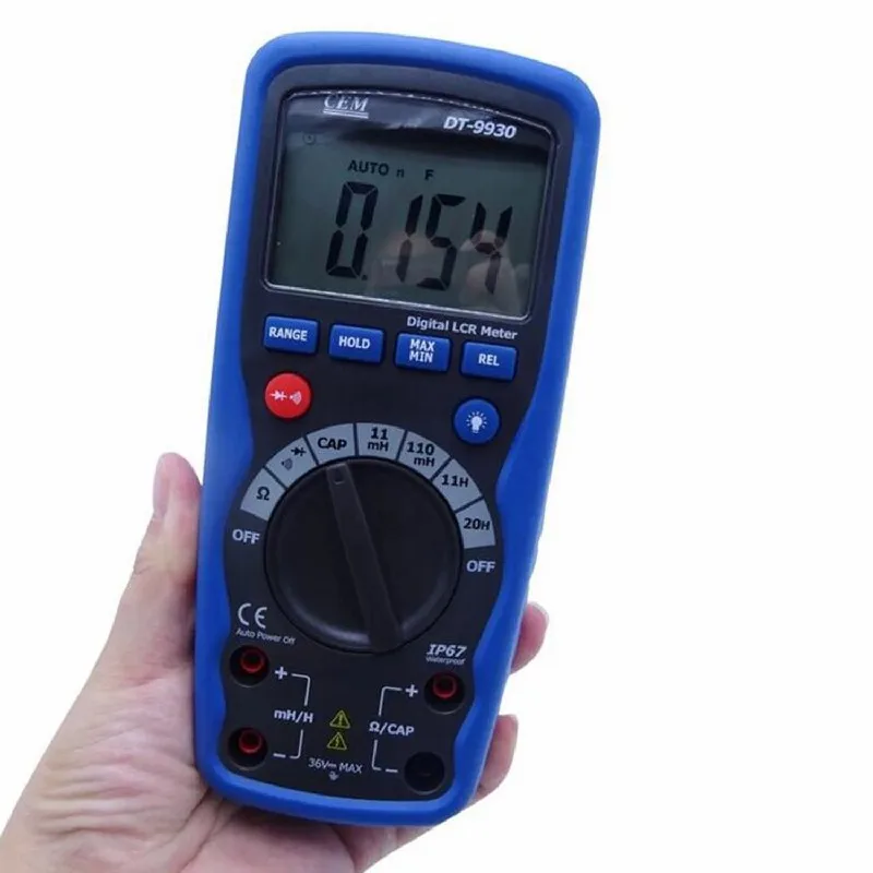 Multímetro Digital DT-9935, prueba de resistencia de inductancia y capacitancia, medidor Almighty, probador LCR, Puente Alto, multiusos