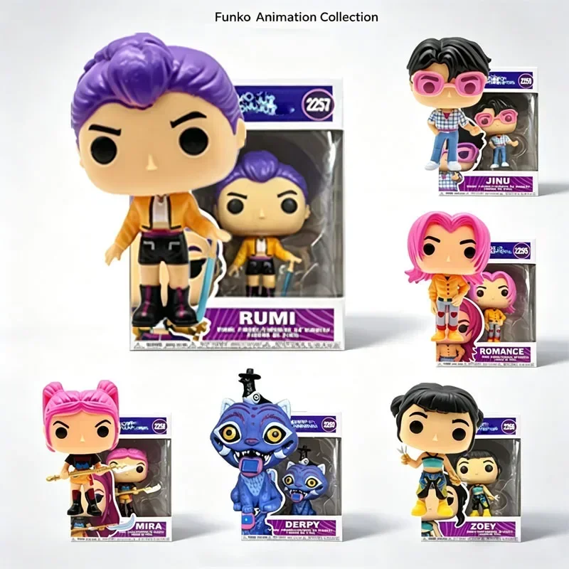 Anime-Charakter Vinyl-Actionfigur Rumi Mira Zoey Sammlermodell Spielzeug Schreibtischdekoration Ornament Geschenk für Cartoon-Fans – Detail 1