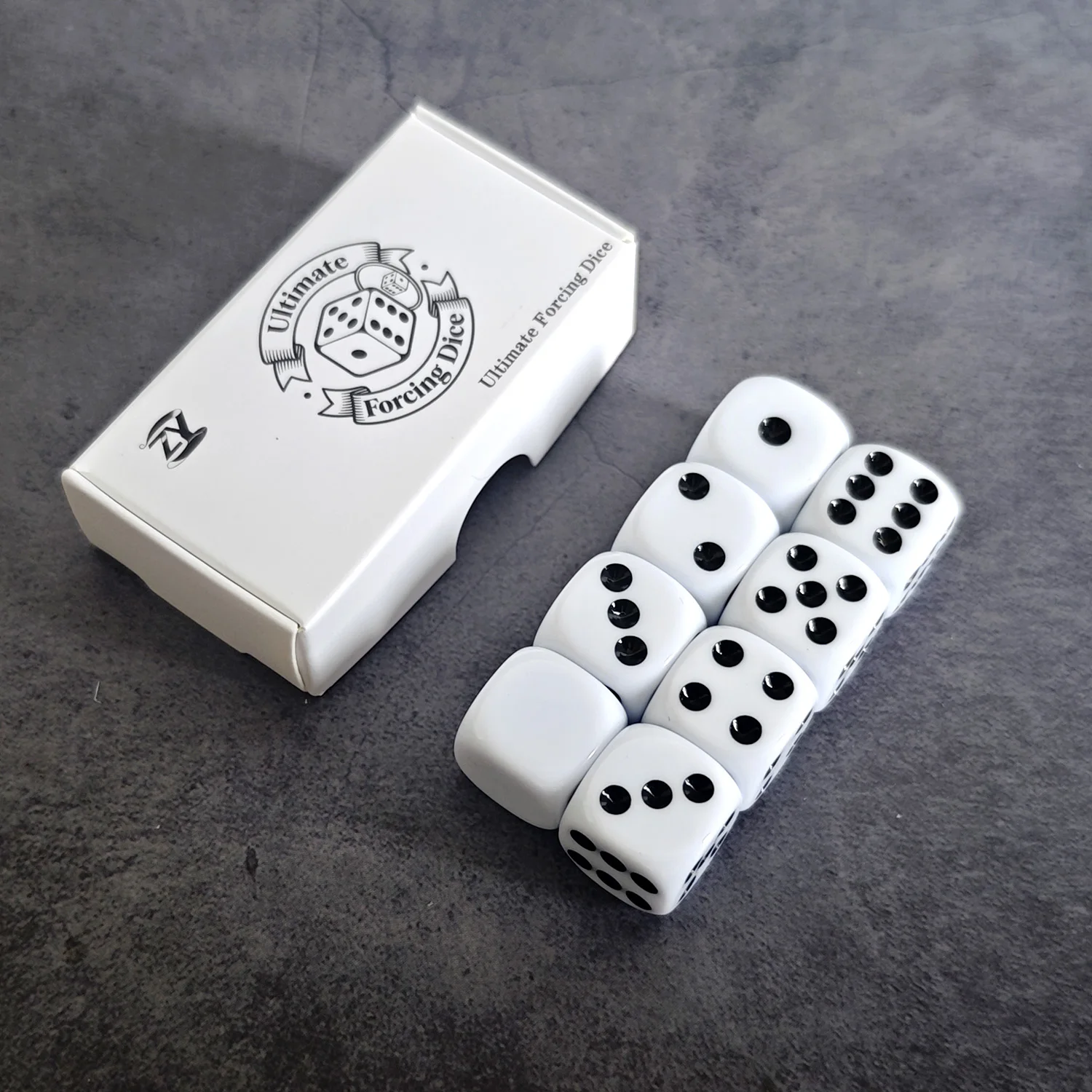Ultimate Forcing Dice Magic Tricks Mind Control Close-up Illusions Gimmicks Force Number Of Dots Props Magician's Accessories