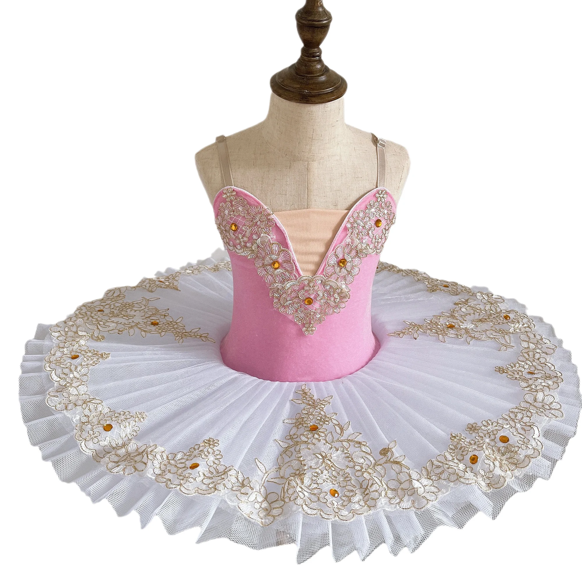 

2022 White Ballet Tutu Skirt Ballet Dress Children's Swan Lake Costume Kids Belly Dance Clothing Stage Professional ballet dress