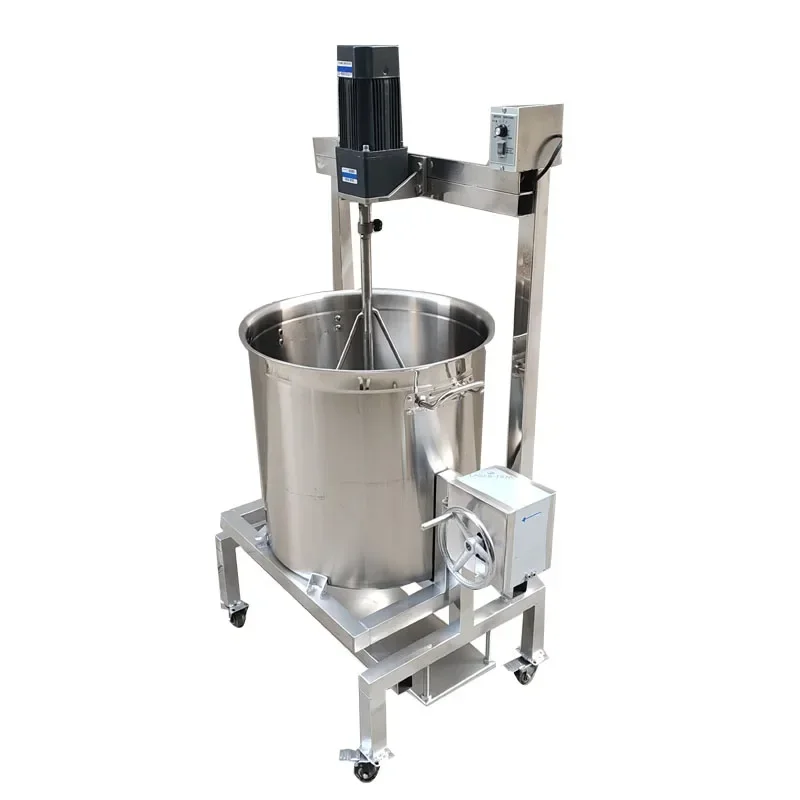 Hot Pot Seasoning Boiling Stir Pots Tomato Sauce Cooking Mixer Machine Sauce Mixer Pot Machine