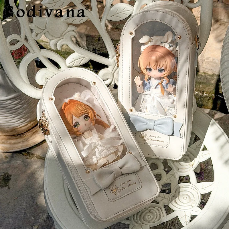 

Original New Y2k 8 Points Bjd Baby Doll Bag Students Cute Doll Collection Bag Portable Crossbody Shoulder Bjd Shoulder Bags