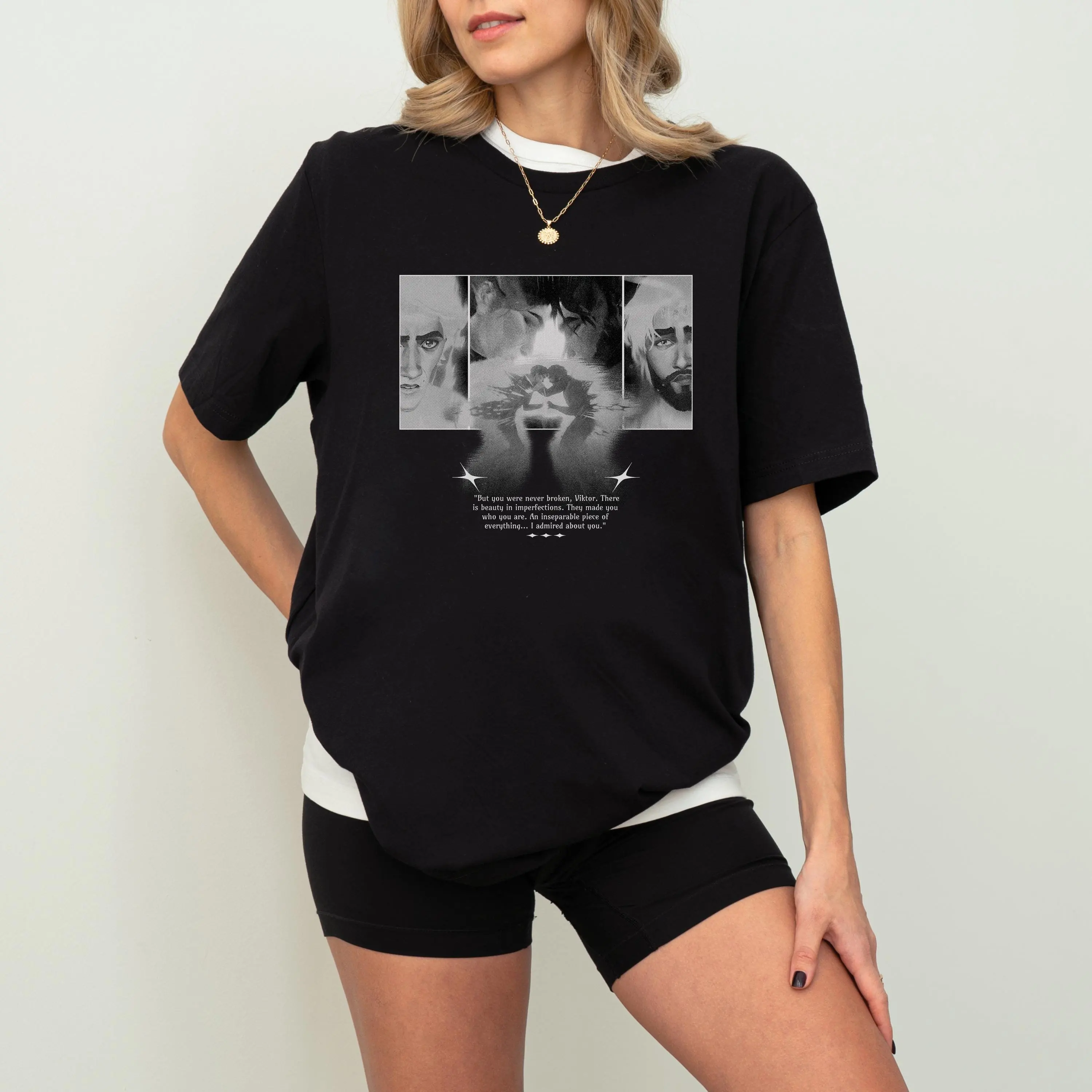 

fashion Unisex T-shirt clothing 2025 high street gothic