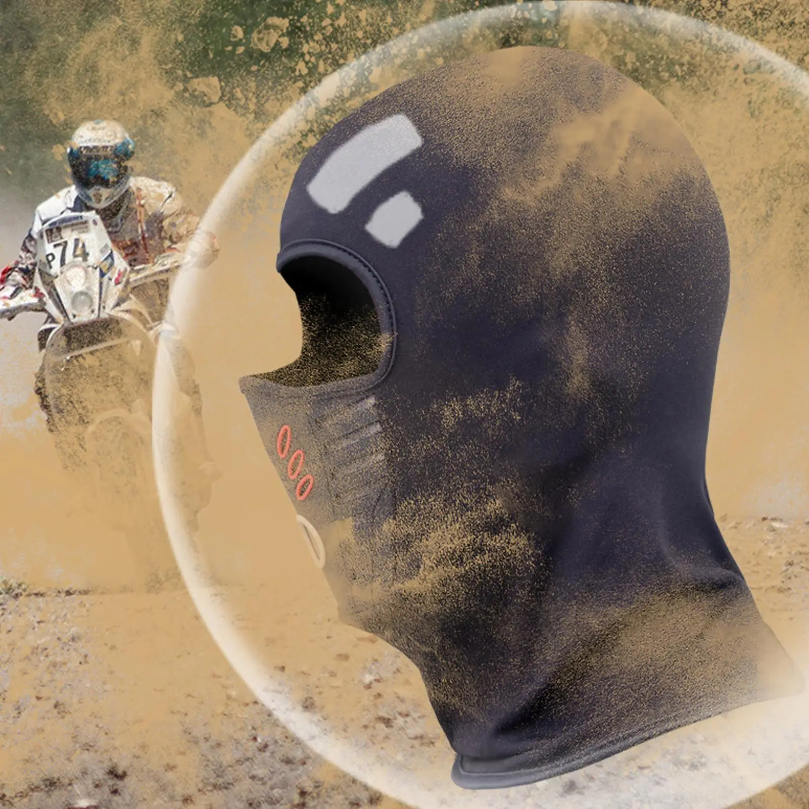 

Ski Hood Fleece Windproof Headwear Cold Weather Skiing Hooded Scarf For Women Men Running Cycling Camping Snow Sport Climbing