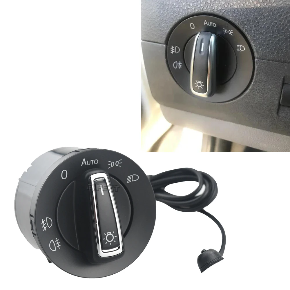 10Pins High Quality Car Light Switch Auto lamp Sensor Light For VW Golf 2004 2005 2006 2007 2008 - 2013 MK5 MK6 AUTO Headlight