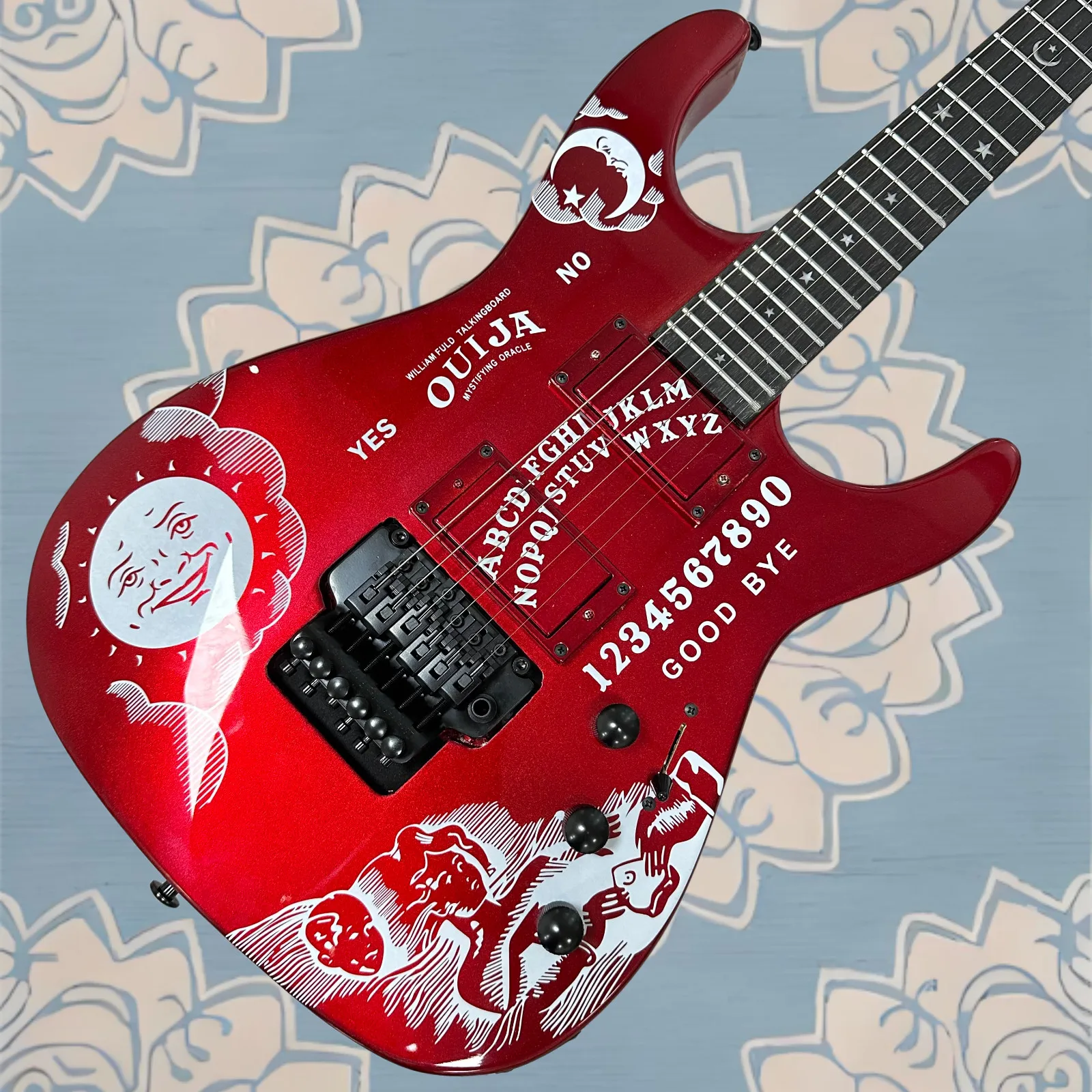 Performance Kirk Hammett Ouija KH-2 2009 Red Signature Guitar Floyd Rose HH Pickup guitar