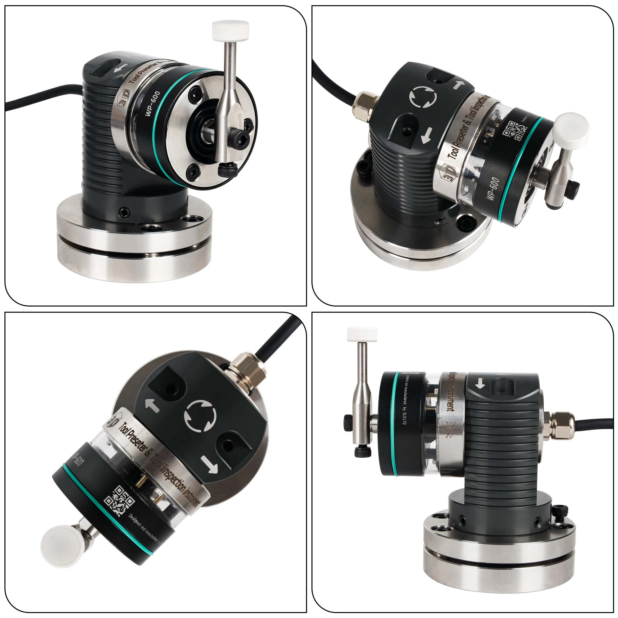 Instrumento de ajuste de herramientas CNC 3D WP-600 Detector de herramientas SENSOR Setter de máquina herramienta en línea