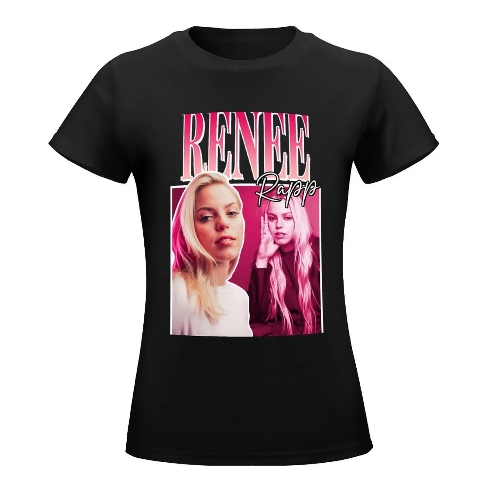 Renee Rapp T-Shirt oversized sports fans plus sizes sweat tshirts woman