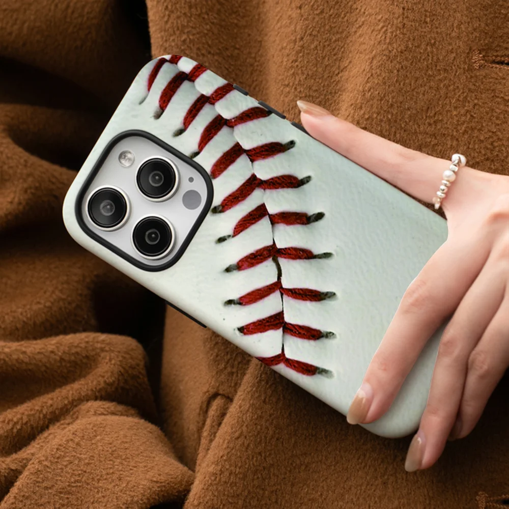 البيسبول حالة الهاتف حالة الهاتف فيلم قذيفة آيفون 16 15 14 13 12 11 برو ماكس زائد #5