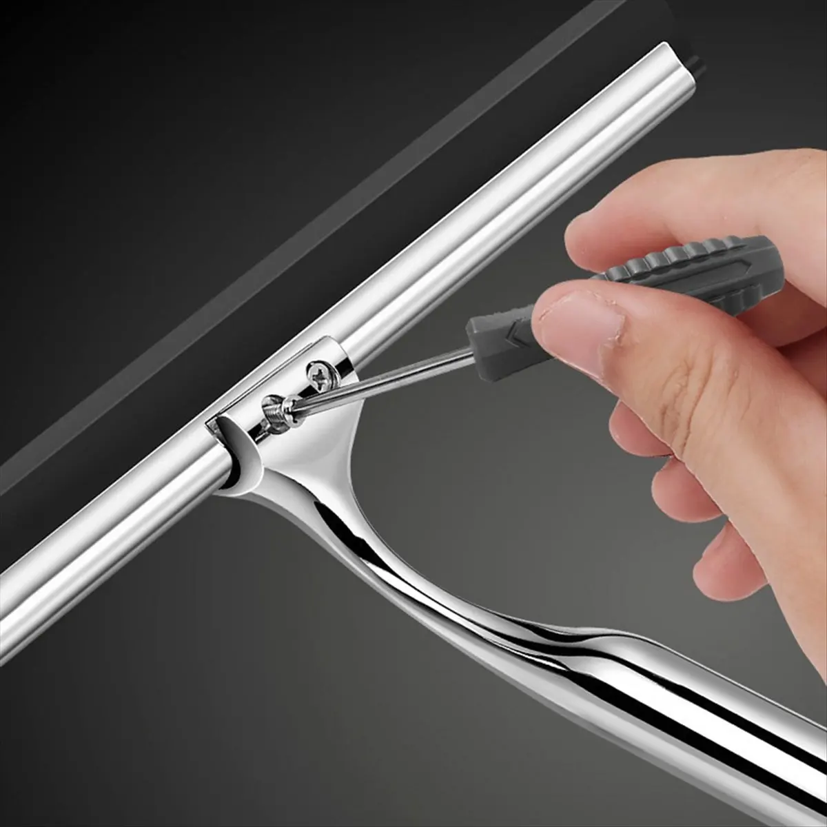 ABZT Shower Squeegee , Effective Rubber Blade Squeegee for Window, Shower Doors, Car Windshield, Mirrors, Kitchen Surfaces