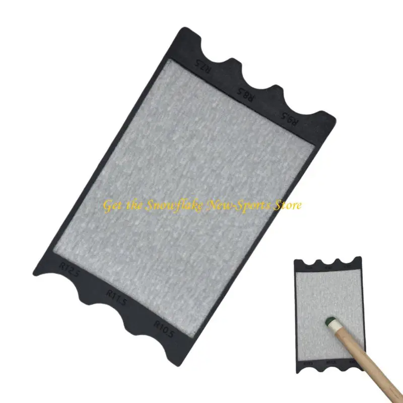 

E56D Professional Billiard Accessory With Coarse Fine Grit Sanding And Portable