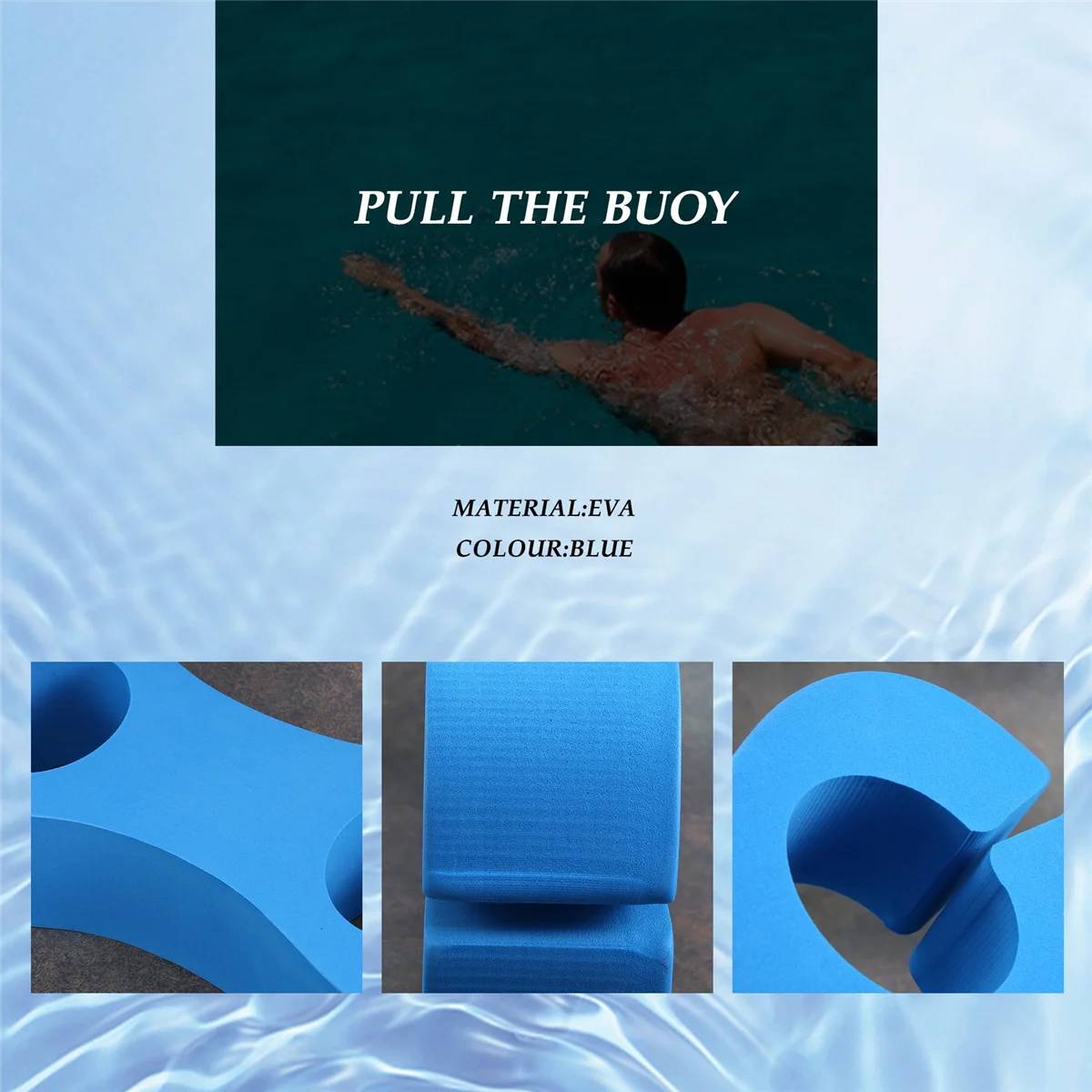 

T34C Поплавок для плавания, коррекция плавания, тренировка, восьми символов, зажим для ног, доска для взрослых и детей, доска для плавания Eva A