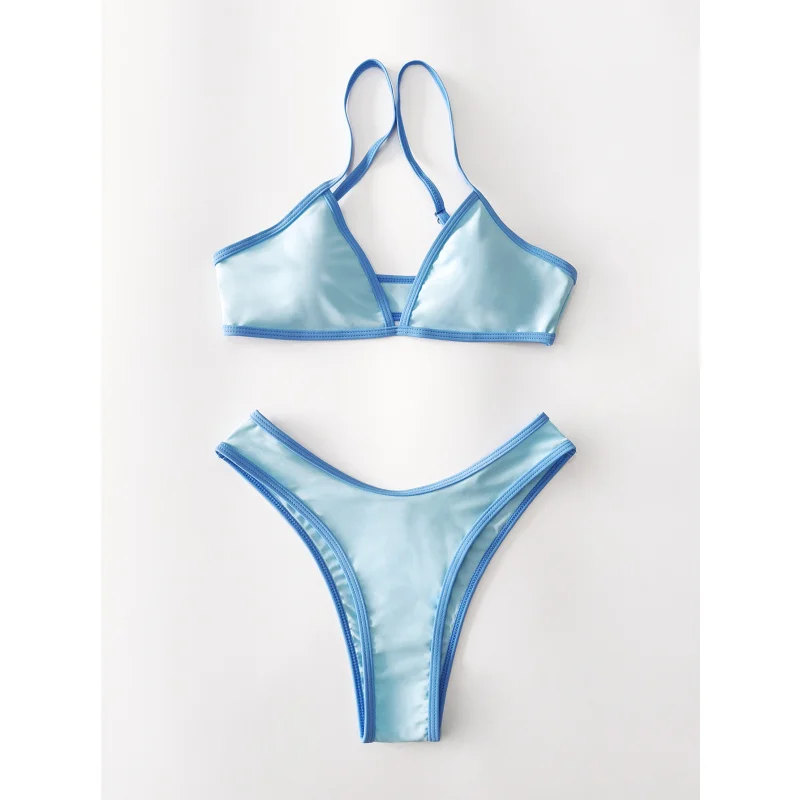 

Новые купальники от Yonghe, однотонное бикини DeepVSexy, женский купальник, бикини