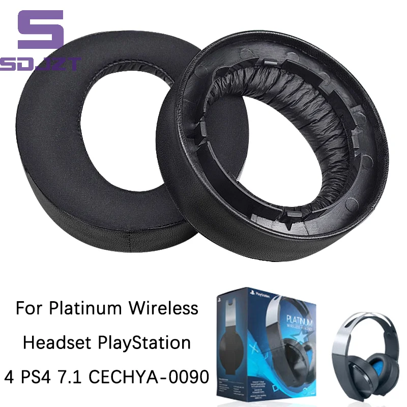 2PCS for Platinum Wireless Headset PlayStation 4 PS4 7.1 CECHYA-0090 Headphones Accessories Blue Headband