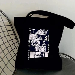 Anime Deku Bakugou Katsuki Todoroki Shoto Bolsa Feminina, Bolsa de Ombro Menina, Bolsa de Compras, Bolsa de Viagem Casual, Moda Diária