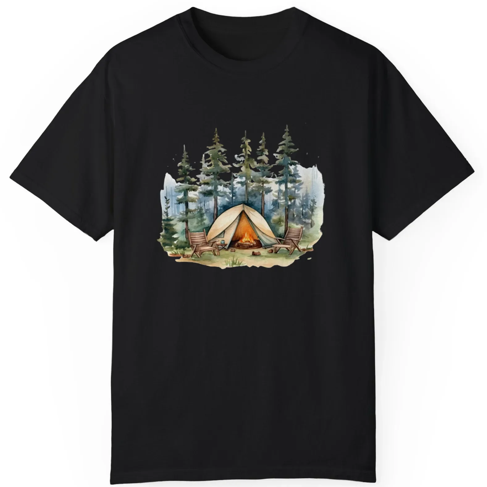 Tent And Healing Chilling Summer Gift Unisex T-shirt S-5XL