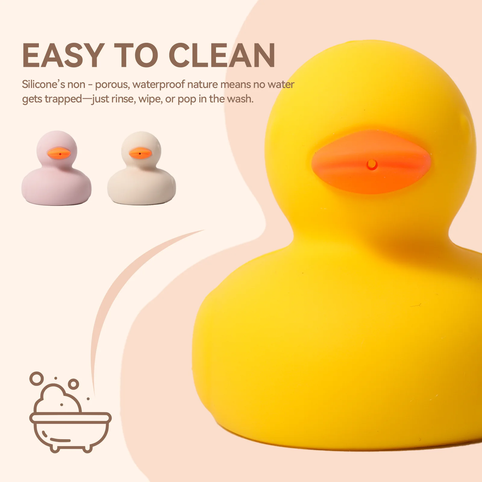 ของเล่นอาบน้ำซิลิโคนรูปสัตว์น่ารัก ปลอดภัยสำหรับเด็กเล็ก ของเล่นน้ำแบบลอยได้ ปลอดสาร BPA ของเล่นเด็กเล่นน้ำ ของเล่นฉีดน้ำ ของขวัญ