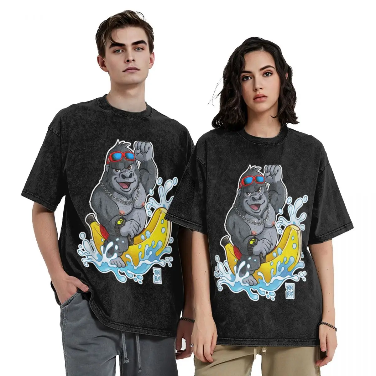 

GIRTHY GORILLA - BEARZOO SERIES T-Shirt Anime t-shirt vintage t shirts Louboutins anime figures shirts graphic tee men