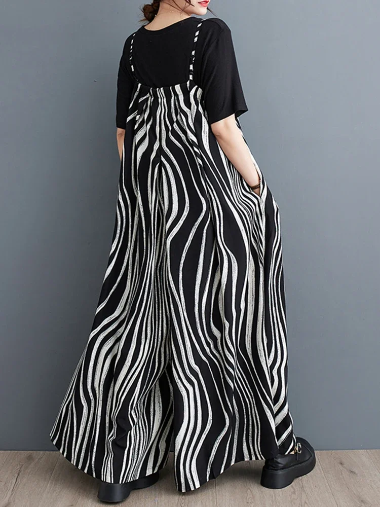 XITAO مخطط طباعة حللا فضفاضة جيب السباغيتي حزام عادية جديدة كل مباراة مزاجه امرأة الصيف حللا ZMY1272