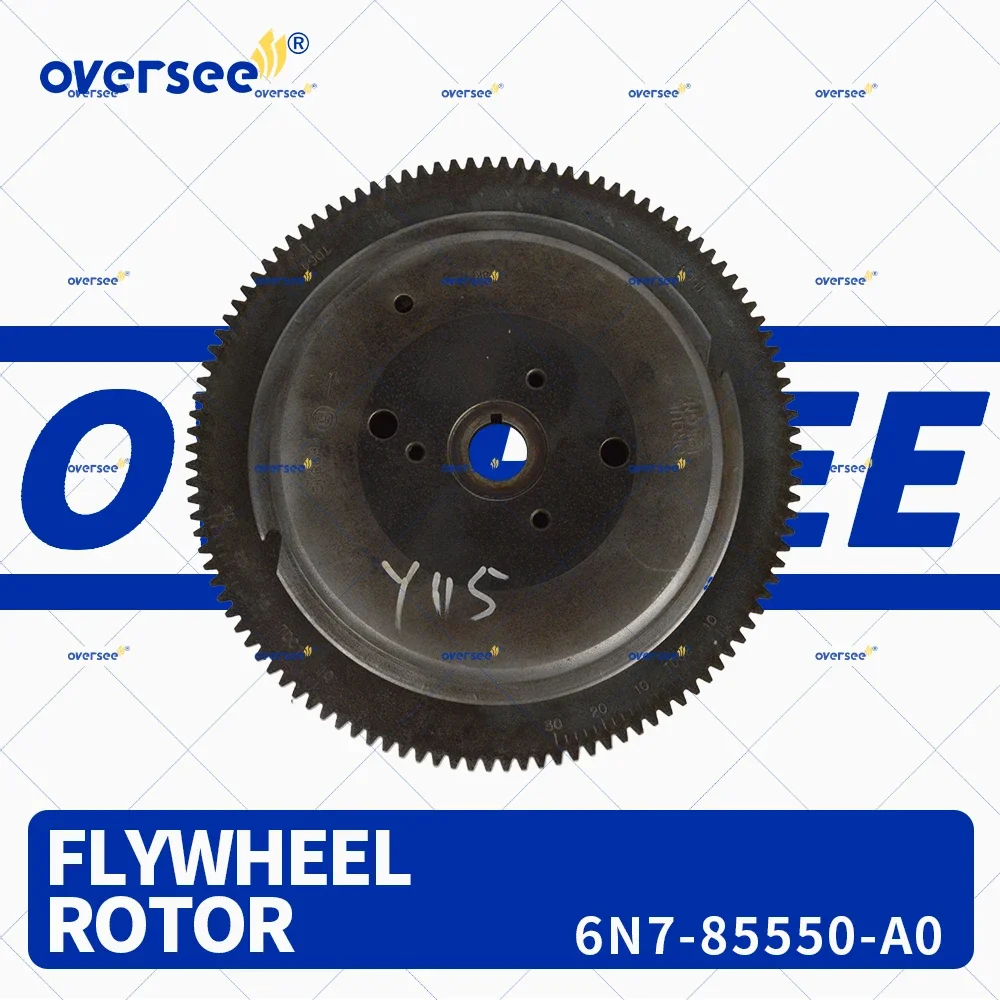 Oversee 6N7-85550-A0 Electrical Flywheel Rotor For Yamaha Outboard 2T 115-130HP 1990-06 Engine