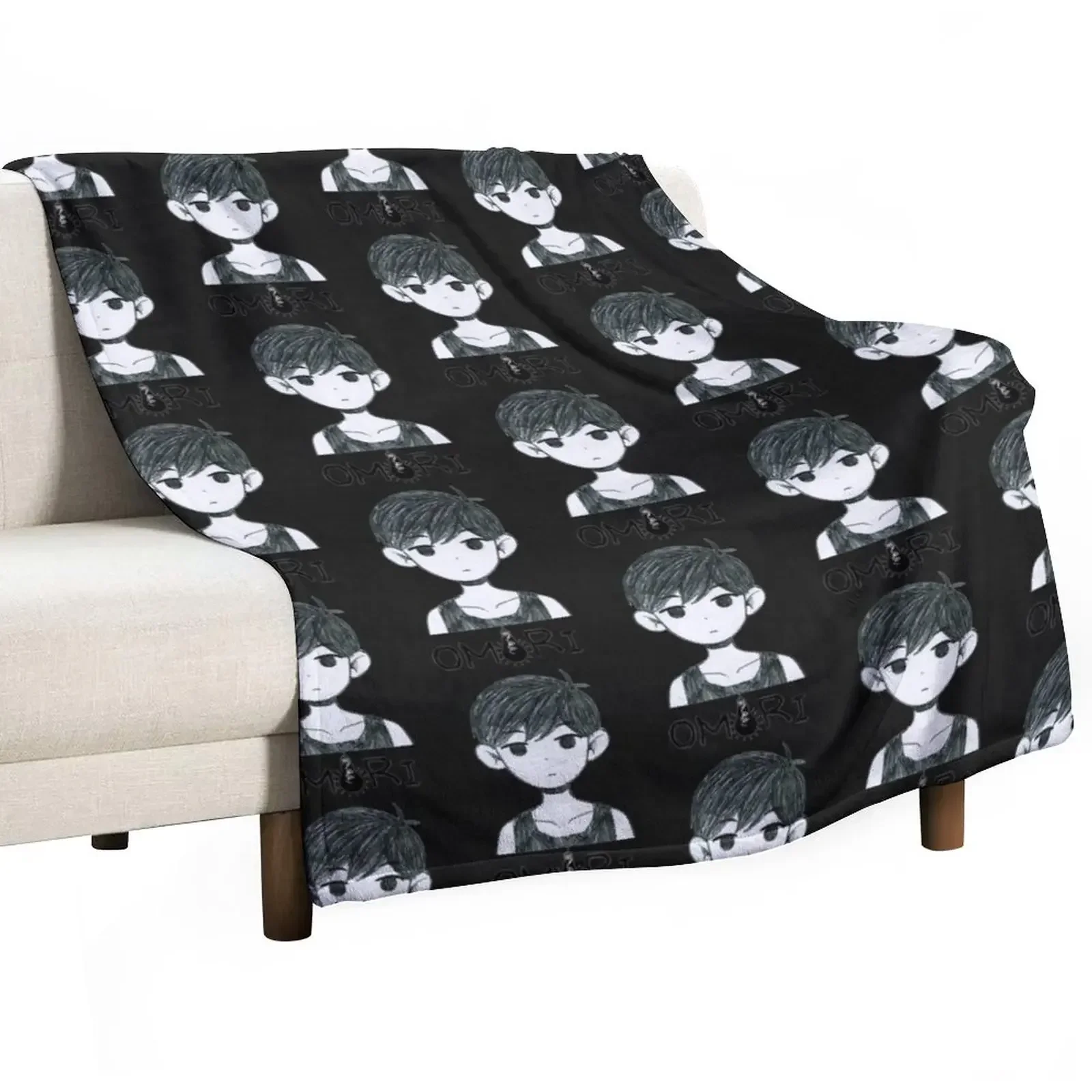 

omori merch| Gift T-Shirt Throw Blanket Loose Beautifuls Weighted Stuffeds Blankets