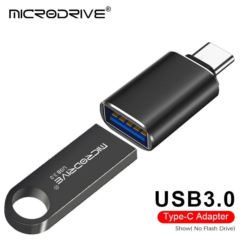 USB 3.0 To Type C OTG Adapter USB Type C Male To Type C USB Female Converter Fast Charge For Macbook Laptop Card Reader