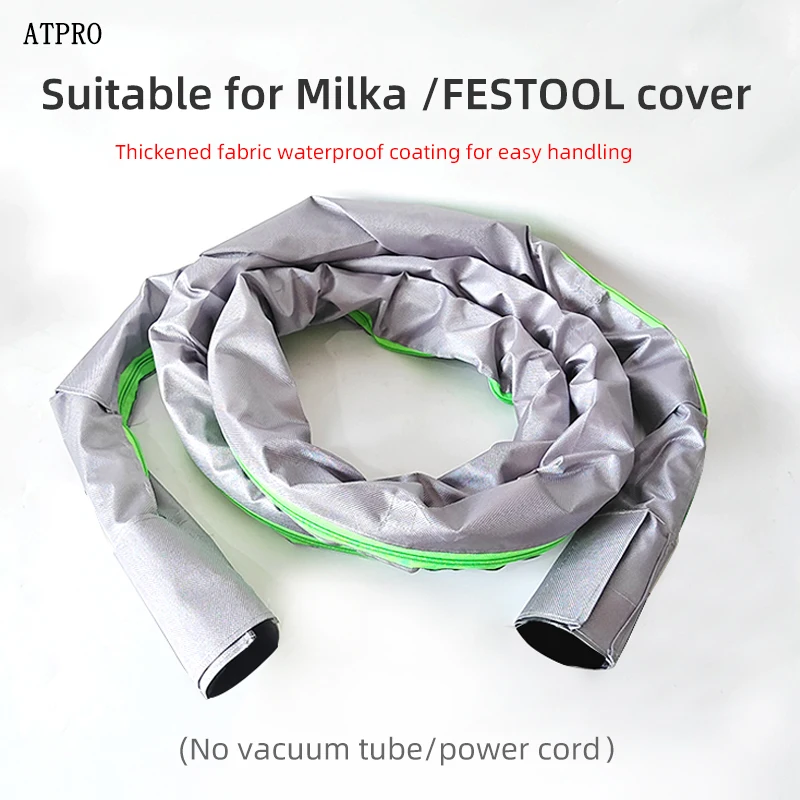 

3.5m Protective Cover Suitable For Mirka Festool Vacuum Tube Protective Cover Dust Collection Tube Hose To Prevent Wear