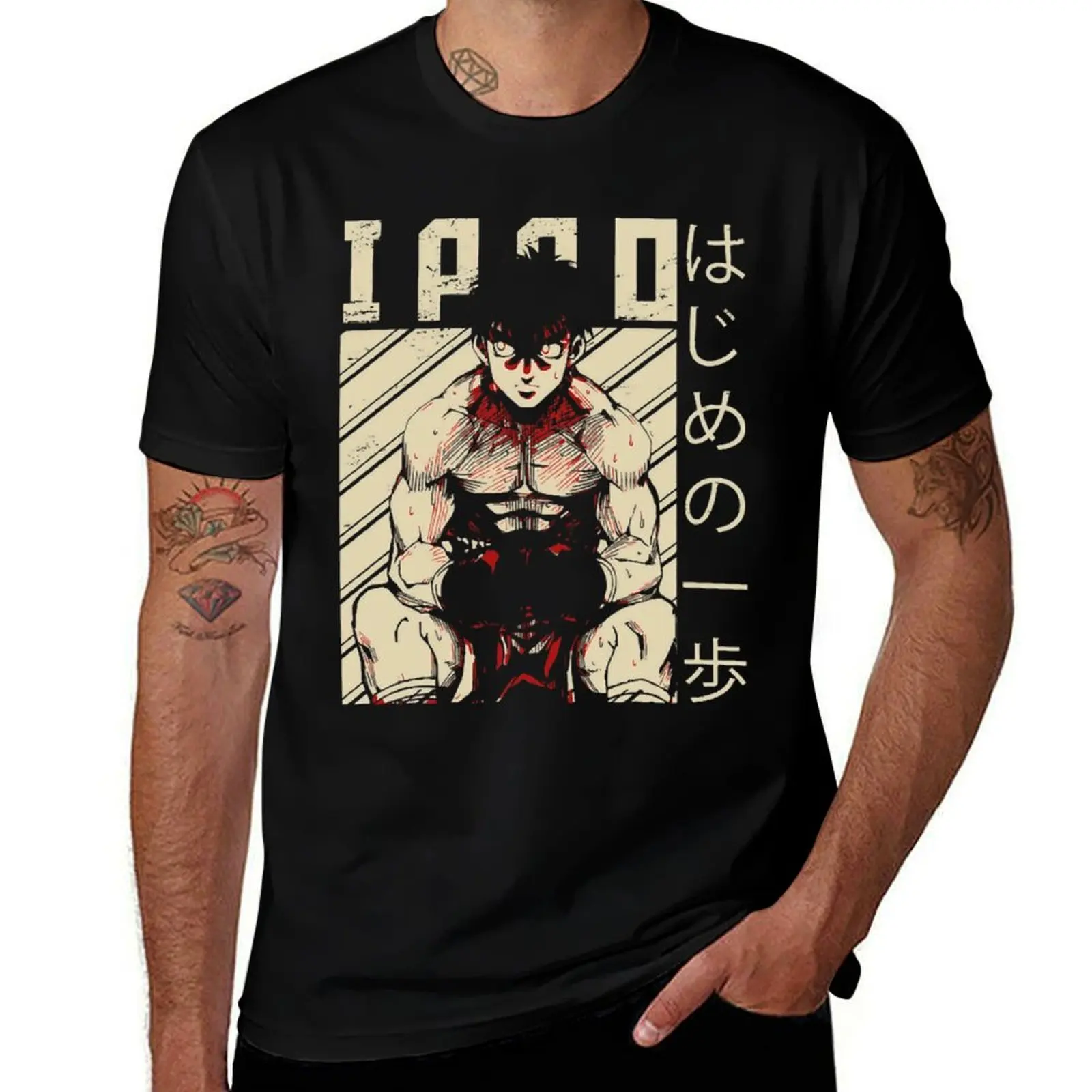 

Ippo fanfic Makunouchi Ippo the boxer T-Shirt quick-drying customs anime figures customs design your own clothing for men