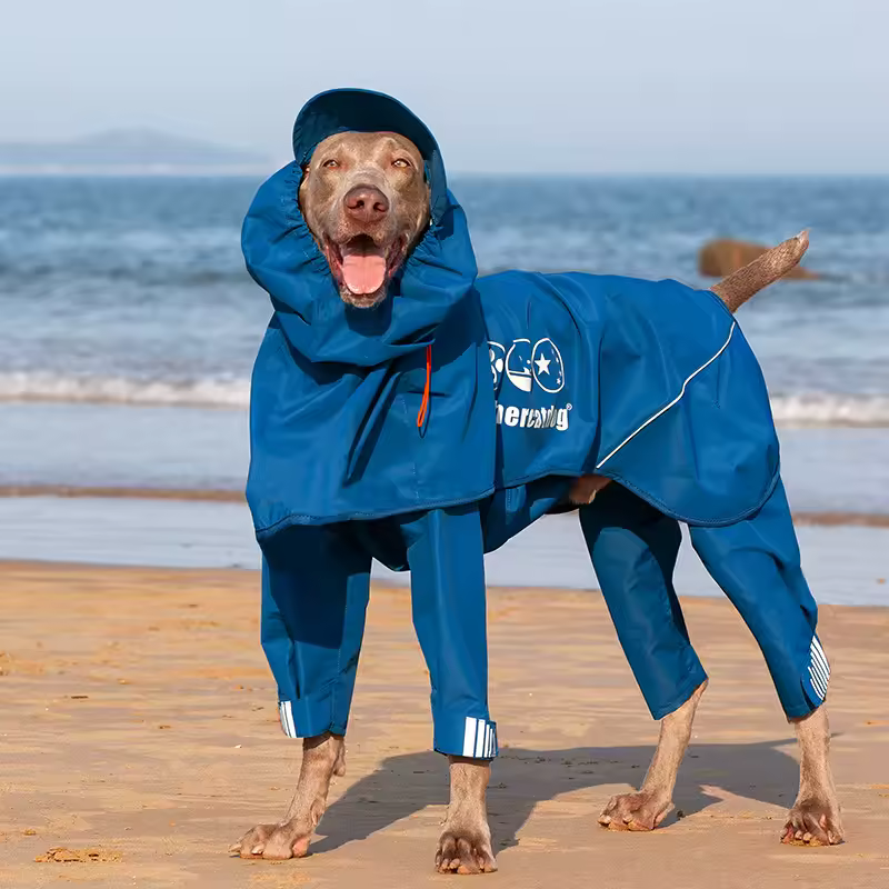 Dog Raincoats, Uniforms for Medium and Large Dogs, Outdoor Clothing for Pets, Jackets for Small Dogs, Adjustable Dog Raincoats