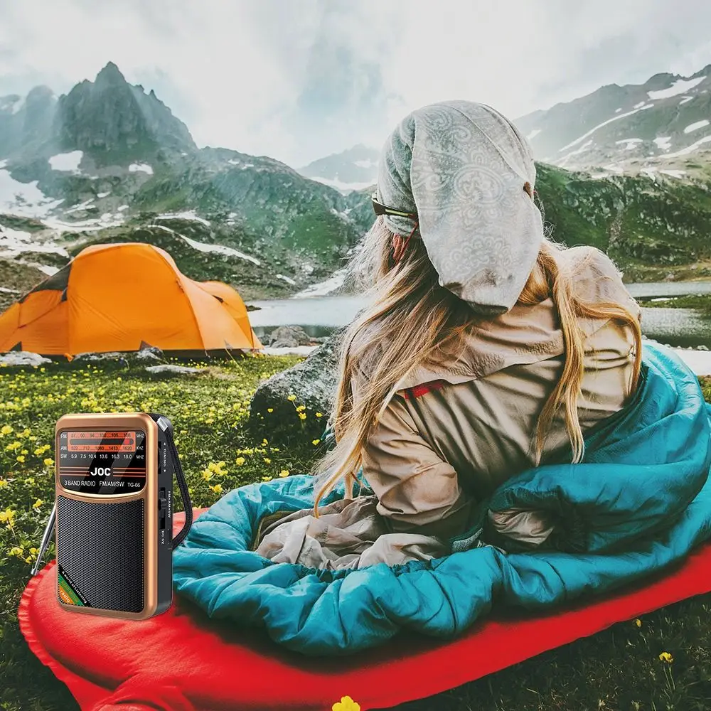 

New Full Band FM AM SW Radio Built-in Speaker Pointer Rechargeable Operated Emergency Radios Radio for Elderly Small Radio