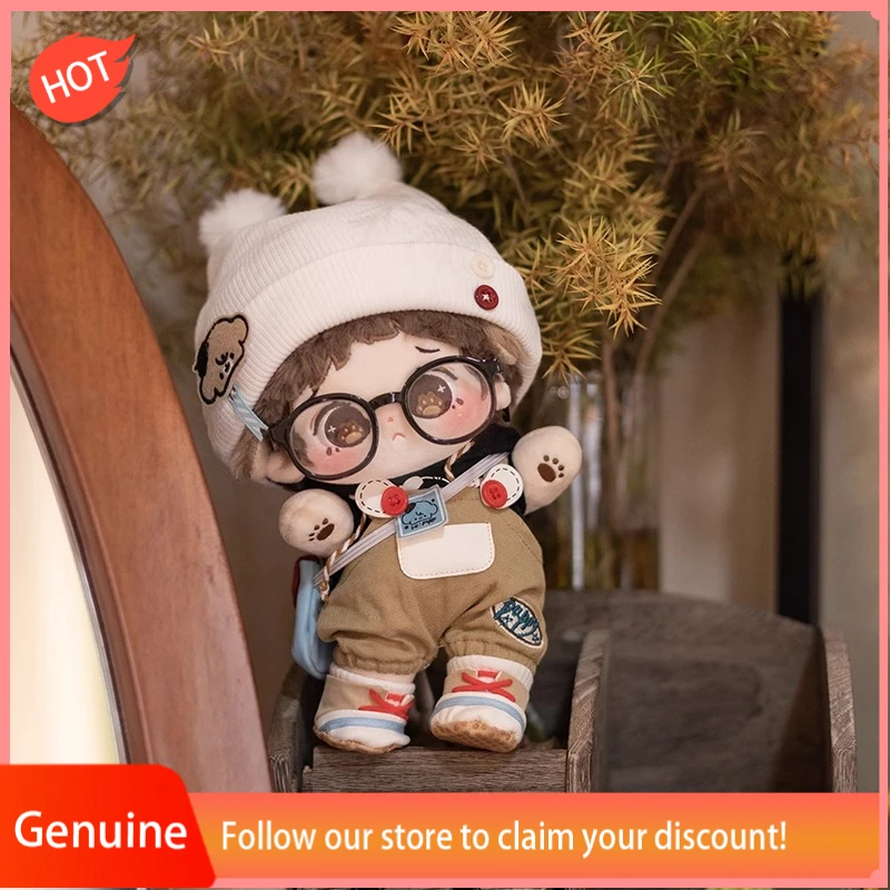 

Genuine BUYOBUYO 20cm Can Be Dressed Up Cotton Doll Original BJD Baby Clothes Plush Toys Desktop Ornament Gift
